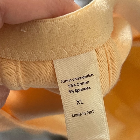 Moona Bra Nude Front Closure Comfort Bra NWT XL Cotton Blend - Picture 4 of 5